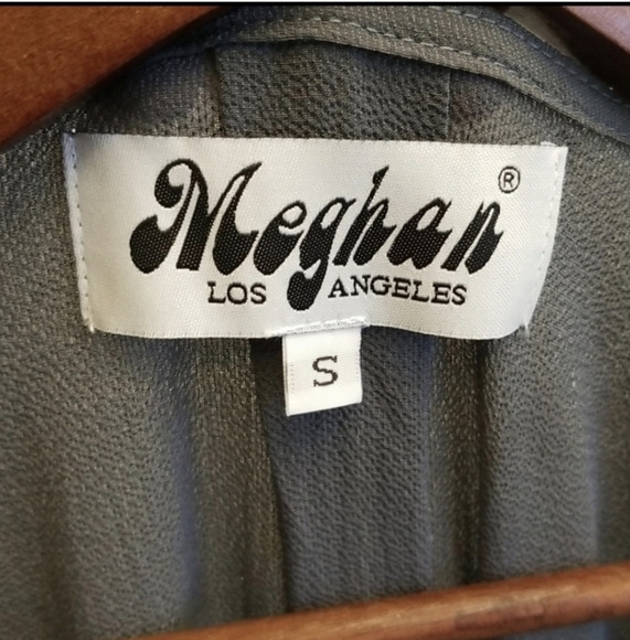 Meghan LA Jasmine Maxi Dress Small Steel Gray - Picture 5 of 8